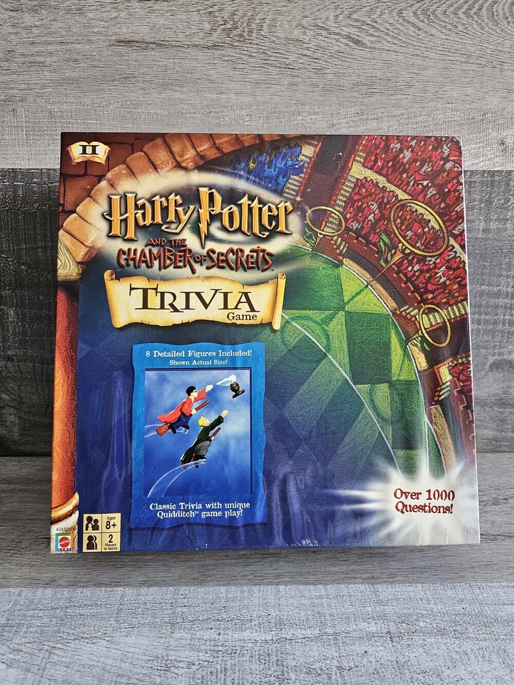Harry Potter and the Chamber of Secrets Trivia Game COMPLETE Mattel 2002 Fantasy